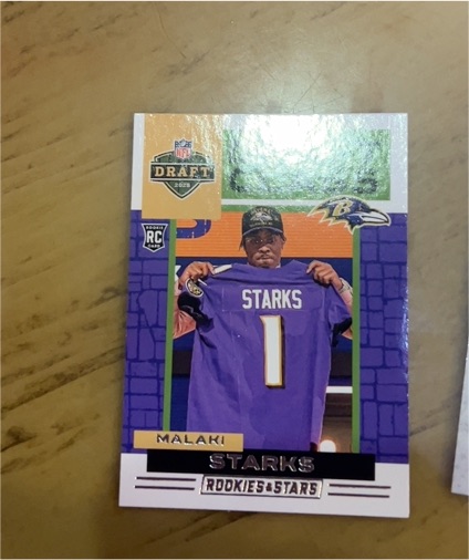 2025 Panini Rookies & Stars #13 Malaki Starks — front