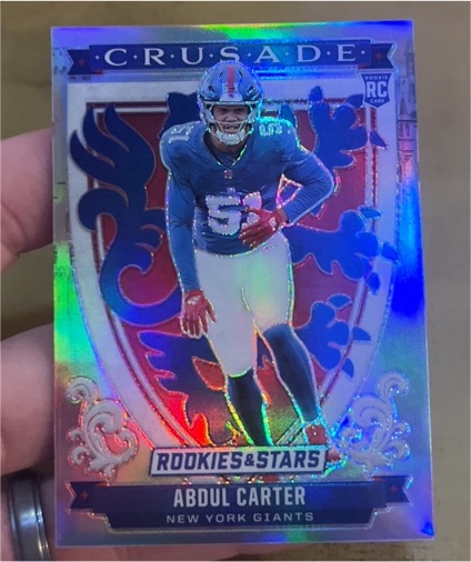 2025 Panini Rookies & Stars Crusade #24 Abdul Carter — front