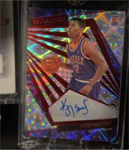 2021-22 Panini Revolution #AG-KJN Kevin Johnson — front