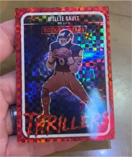 2025 Panini Rookies & Stars #24 Willie Gault Thrillers Red Plaid — front