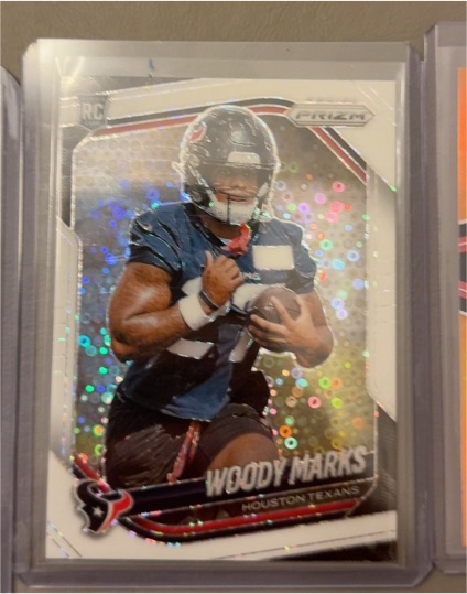 2025 Panini Prizm #395 Woody Marks — front
