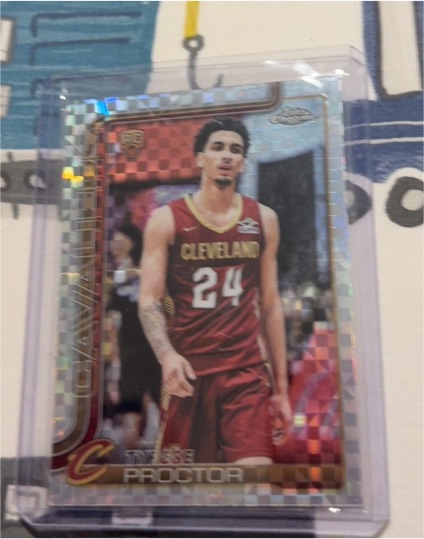 2025-26 Topps Chrome #300 Tyrese Proctor — front