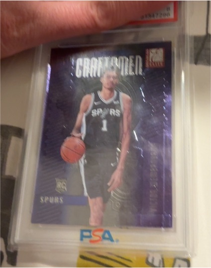 2023-24 Donruss Elite Craftsmen #17 Victor Wembanyama Rookie Card — front