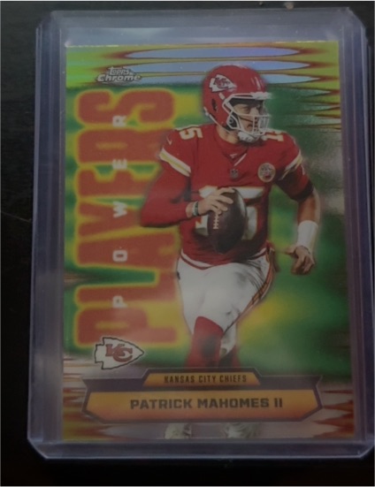 2025 Topps Chrome Power Players #PP-6 Patrick Mahomes II — front