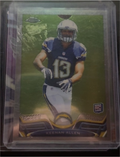 2013 Topps Chrome #14 Keenan Allen Rookie — front
