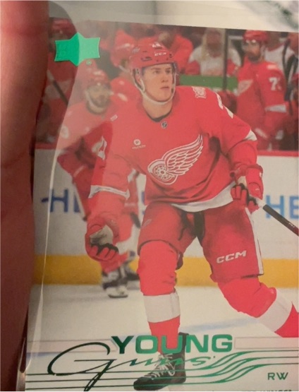 2025-26 Upper Deck Series 2 Young Guns #492 Michael Brandsegg-Nygard — front