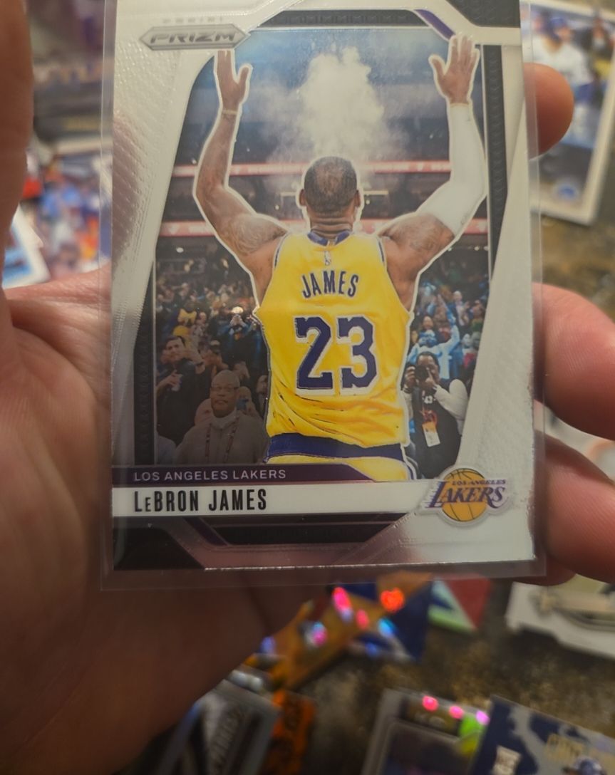 2024-25 Panini Prizm #130 LeBron James — front