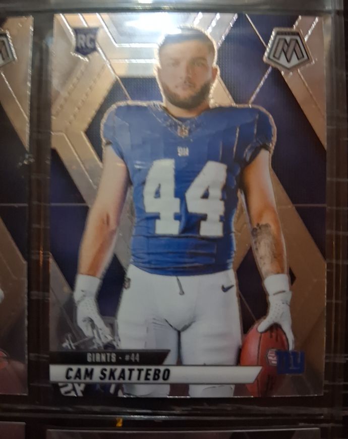 2025 Panini Mosaic #271 Cam Skattebo Rookie Image Variation — front