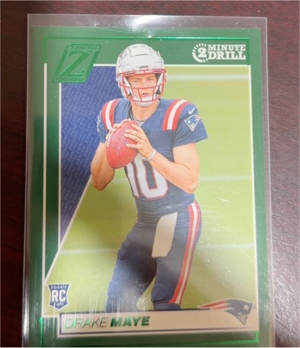 2024 Panini Zenith #129 Drake Maye — front