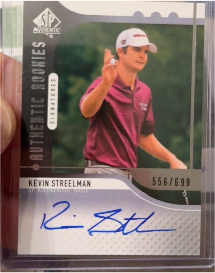 2012 SP Authentic Rookies Signatures #104 Kevin Streelman — front