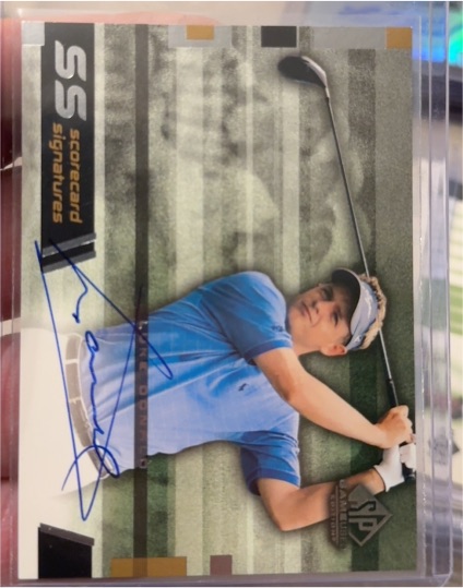 2005 SP Authentic Scorecard Signatures #SS-HE David Hearn — front