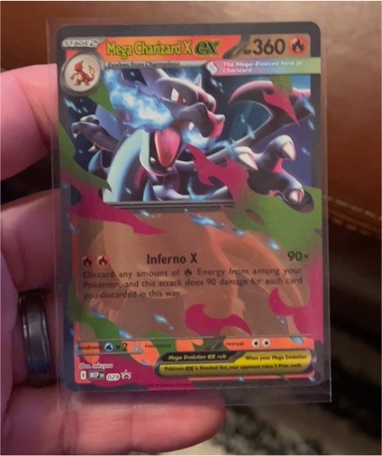 2026 Pokemon Mega Charizard X EX #013/094 — front