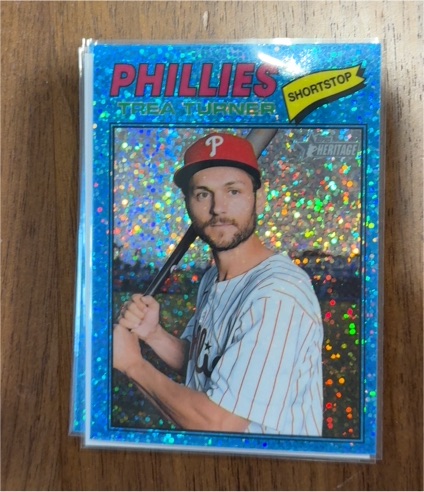 2026 Topps Heritage #183 Trea Turner — front