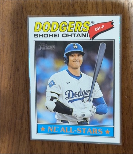 2026 Topps Heritage #290 Shohei Ohtani — front