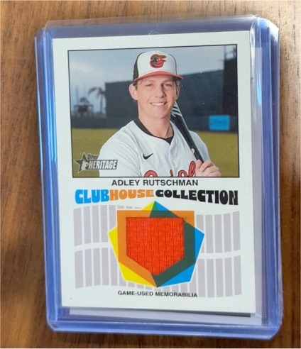 2023 Topps Heritage Clubhouse Collection #CCR-ARN Adley Rutschman — front