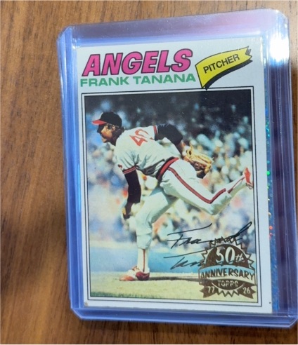 1977 Topps #200 Frank Tanana — front
