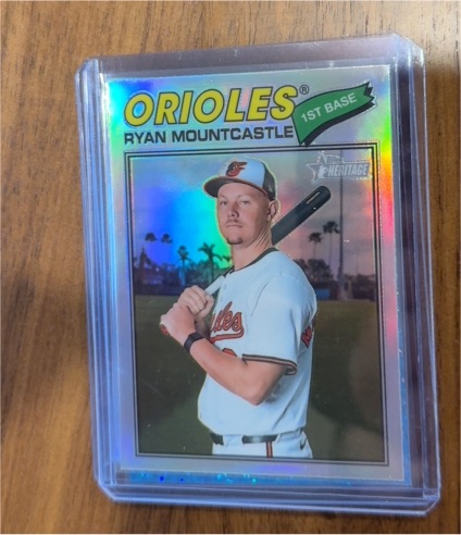 2026 Topps Heritage #131 Ryan Mountcastle — front