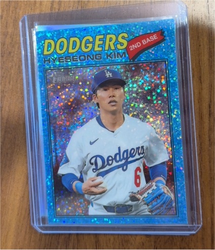 2026 Topps Heritage #268 Hyeseong Kim — front