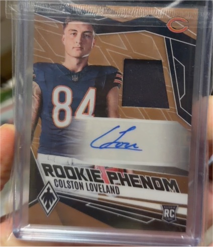 2025 Panini Phoenix Rookie Phenom #PJY-CLD Colston Loveland — front