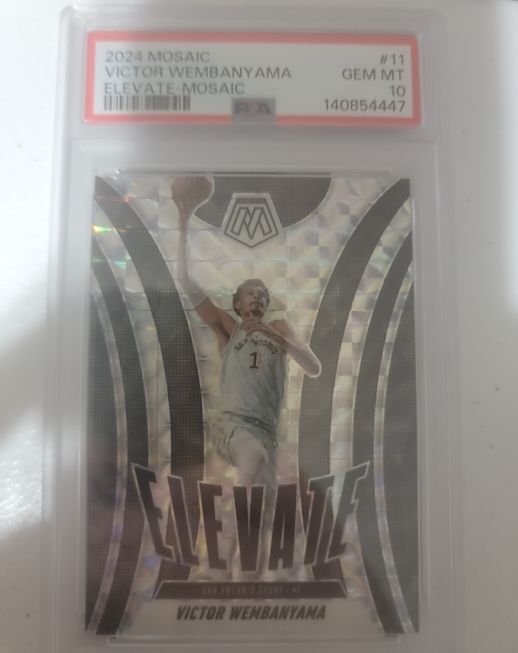 2024 Panini Mosaic Elevate Mosaic #11 Victor Wembanyama — front
