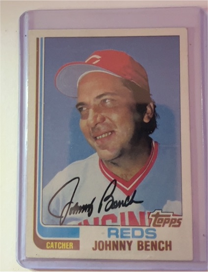 1982 Topps #400 Johnny Bench — front