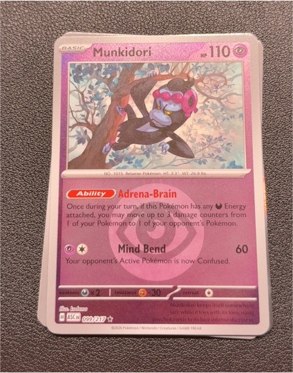 2024 Pokémon Scarlet & Violet Twilight Masquerade #095 Munkidori — front