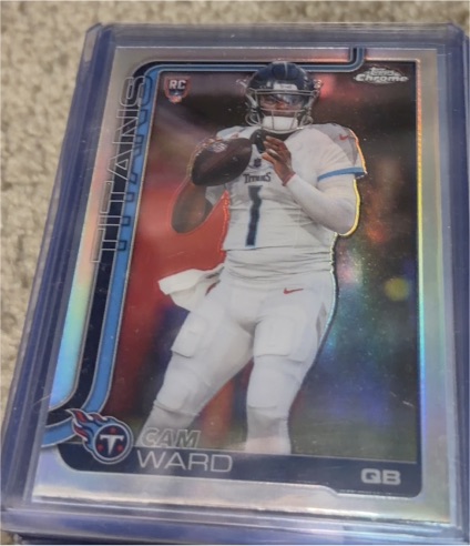 2025 Topps Chrome #314 Cam Ward — front