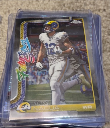 2025 Topps Chrome #FS-23 Puka Nacua — front