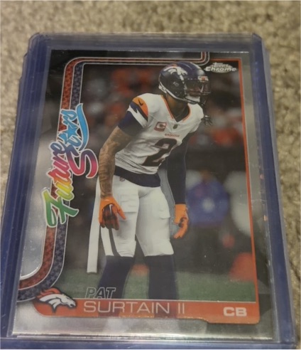 2025 Topps Chrome Future Stars #FS-22 Pat Surtain II — front