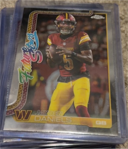 2025 Topps Chrome #FS-14 Jayden Daniels — front