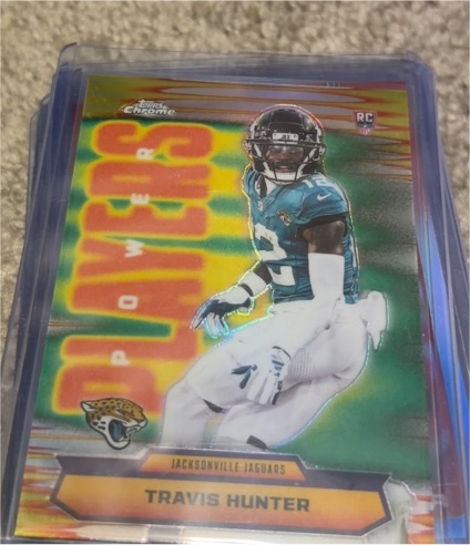 2025 Topps Chrome Power Players #PP-29 Travis Hunter — front