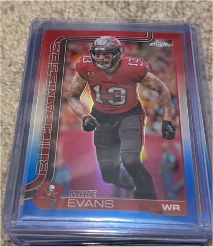 2025 Topps Chrome #282 Mike Evans — front