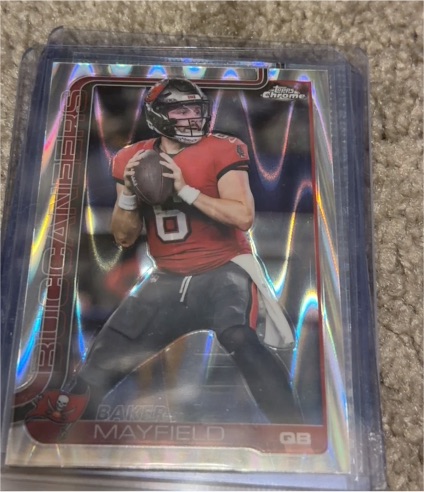 2025 Topps Chrome #281 Baker Mayfield — front