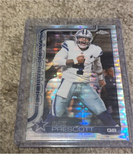 2025 Topps Chrome #79 Dak Prescott — front