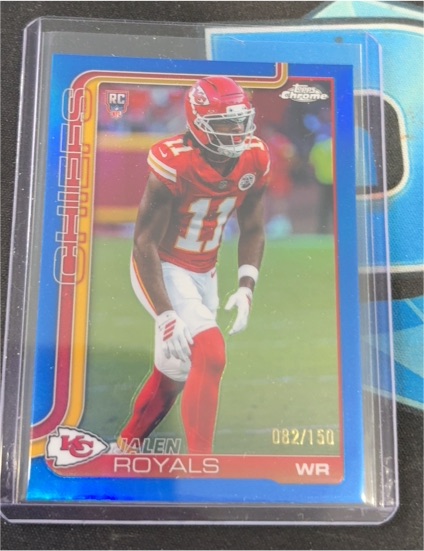 2025 Topps Chrome #337 Jalen Royals — front