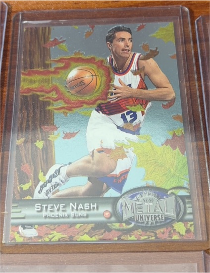 1997-98 SkyBox Metal Universe #101 Steve Nash — front