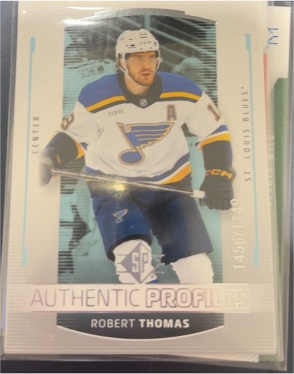 2025-26 Upper Deck SP Authentic Profiles #AP-17 Robert Thomas — front