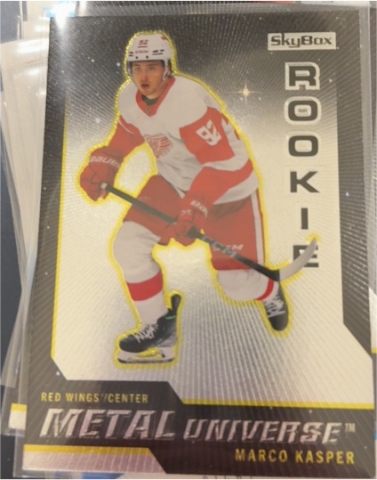 2023-24 Skybox Metal Universe 2008-09 Rookie Retros #R-38 Marco Kasper — front