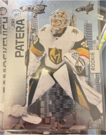 2023-24 SkyBox Metal Universe #187 Jiri Patera Rookie — front