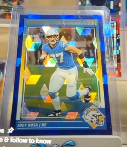 2024 Panini Score #165 Joey Bosa — front