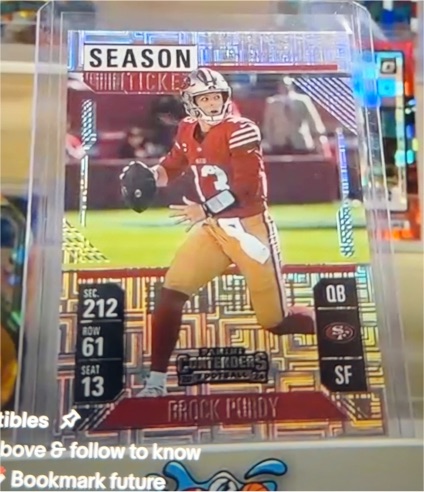 2024 Panini Contenders Season Ticket #88 Brock Purdy — front