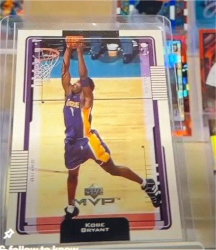 2001-02 Upper Deck MVP #189 Kobe Bryant — front
