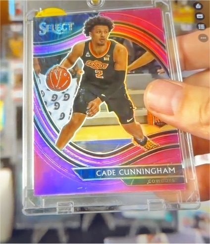 2021-22 Panini Select Chronicles Draft Picks #276 Cade Cunningham — front
