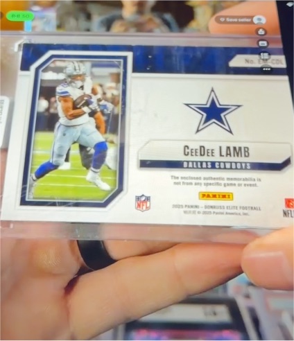 2024 Panini Donruss Clearly #17 CeeDee Lamb — front