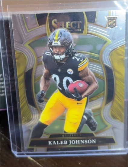 2025 Panini Select #52 Kaleb Johnson — front