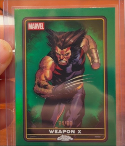 2025 Topps Chrome #16 Weapon X — front