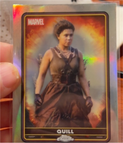 2025 Topps Chrome Deadpool & Wolverine #45 Quill — front