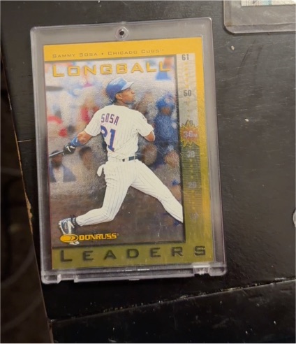 1998 Donruss Longball Leaders #11 Sammy Sosa — front