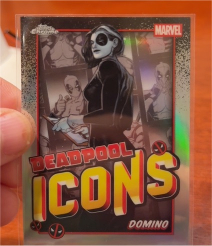 2025 Topps Chrome Deadpool Icons #DI-3 Domino — front