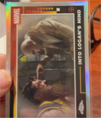 2025 Topps Chrome Deadpool #88 Into Logan's Mind — front